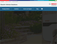 Tablet Screenshot of boschevsolutions.com